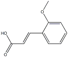 3-(2-methoxyphenyl)prop-2-enoic acid Structure