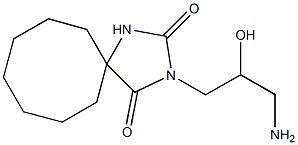  3-(3-amino-2-hydroxypropyl)-1,3-diazaspiro[4.7]dodecane-2,4-dione