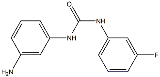 3-(3-aminophenyl)-1-(3-fluorophenyl)urea 结构式