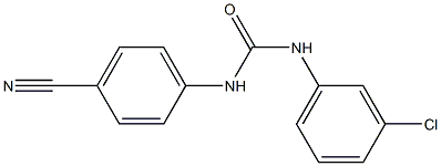 3-(3-chlorophenyl)-1-(4-cyanophenyl)urea