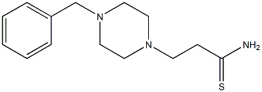 3-(4-benzylpiperazin-1-yl)propanethioamide|