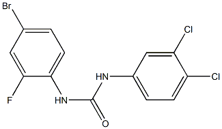 3-(4-bromo-2-fluorophenyl)-1-(3,4-dichlorophenyl)urea|