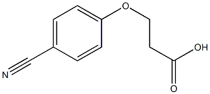 3-(4-cyanophenoxy)propanoic acid|