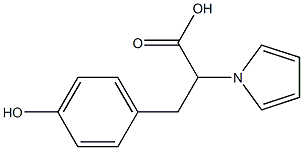 3-(4-hydroxyphenyl)-2-(1H-pyrrol-1-yl)propanoic acid