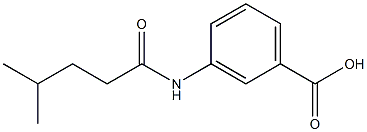 3-(4-methylpentanamido)benzoic acid