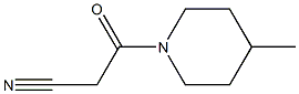 3-(4-methylpiperidin-1-yl)-3-oxopropanenitrile