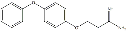 3-(4-phenoxyphenoxy)propanimidamide