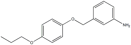 3-(4-propoxyphenoxymethyl)aniline|