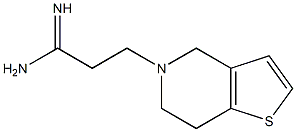 3-(6,7-dihydrothieno[3,2-c]pyridin-5(4H)-yl)propanimidamide