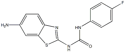 3-(6-amino-1,3-benzothiazol-2-yl)-1-(4-fluorophenyl)urea