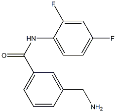 3-(aminomethyl)-N-(2,4-difluorophenyl)benzamide