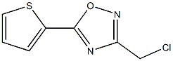 3-(chloromethyl)-5-(thiophen-2-yl)-1,2,4-oxadiazole