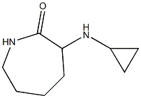 3-(cyclopropylamino)azepan-2-one Struktur