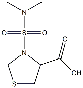 3-(dimethylsulfamoyl)-1,3-thiazolidine-4-carboxylic acid|