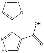 3-(furan-2-yl)-1H-pyrazole-4-carboxylic acid