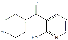 3-(piperazin-1-ylcarbonyl)pyridin-2-ol 结构式