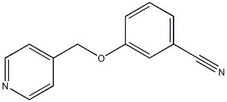 3-(pyridin-4-ylmethoxy)benzonitrile|