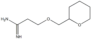 3-(tetrahydro-2H-pyran-2-ylmethoxy)propanimidamide Structure