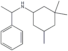 3,3,5-trimethyl-N-(1-phenylethyl)cyclohexan-1-amine