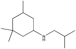3,3,5-trimethyl-N-(2-methylpropyl)cyclohexan-1-amine