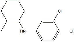 3,4-dichloro-N-(2-methylcyclohexyl)aniline,,结构式
