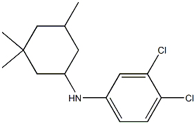 3,4-dichloro-N-(3,3,5-trimethylcyclohexyl)aniline Structure