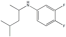 3,4-difluoro-N-(4-methylpentan-2-yl)aniline