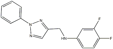 3,4-difluoro-N-[(2-phenyl-2H-1,2,3-triazol-4-yl)methyl]aniline