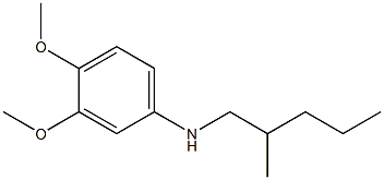 3,4-dimethoxy-N-(2-methylpentyl)aniline