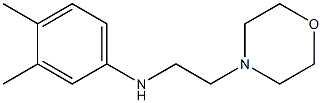 3,4-dimethyl-N-[2-(morpholin-4-yl)ethyl]aniline Structure