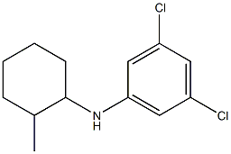 3,5-dichloro-N-(2-methylcyclohexyl)aniline Struktur