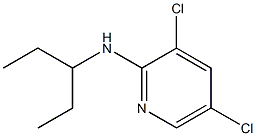 3,5-dichloro-N-(pentan-3-yl)pyridin-2-amine Structure