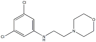 3,5-dichloro-N-[2-(morpholin-4-yl)ethyl]aniline Structure