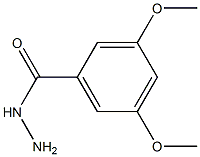 3,5-dimethoxybenzohydrazide,,结构式