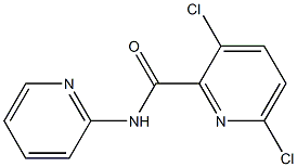 3,6-dichloro-N-(pyridin-2-yl)pyridine-2-carboxamide Structure