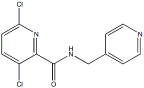 3,6-dichloro-N-(pyridin-4-ylmethyl)pyridine-2-carboxamide Structure