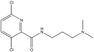 3,6-dichloro-N-[3-(dimethylamino)propyl]pyridine-2-carboxamide Structure