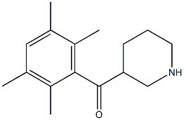  3-[(2,3,5,6-tetramethylphenyl)carbonyl]piperidine