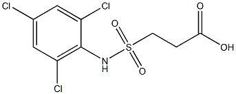 3-[(2,4,6-trichlorophenyl)sulfamoyl]propanoic acid