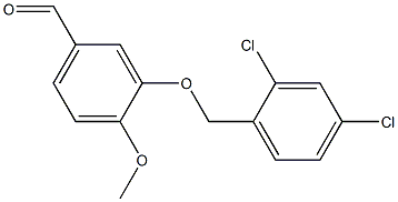 3-[(2,4-dichlorophenyl)methoxy]-4-methoxybenzaldehyde