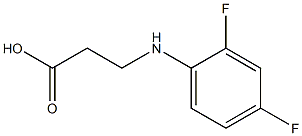 3-[(2,4-difluorophenyl)amino]propanoic acid|