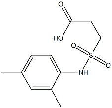 3-[(2,4-dimethylphenyl)sulfamoyl]propanoic acid