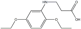 3-[(2,5-diethoxyphenyl)amino]propanoic acid|