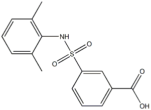 3-[(2,6-dimethylphenyl)sulfamoyl]benzoic acid