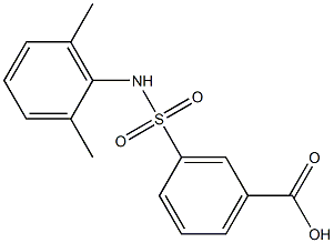  3-[(2,6-dimethylphenyl)sulfamoyl]benzoic acid