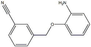 3-[(2-aminophenoxy)methyl]benzonitrile