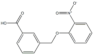 3-[(2-nitrophenoxy)methyl]benzoic acid