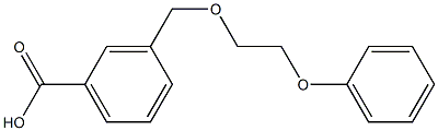 3-[(2-phenoxyethoxy)methyl]benzoic acid