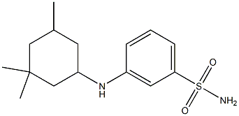 3-[(3,3,5-trimethylcyclohexyl)amino]benzene-1-sulfonamide