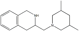 3-[(3,5-dimethylpiperidin-1-yl)methyl]-1,2,3,4-tetrahydroisoquinoline Structure